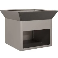 vidaXL Chimeneas-Hoguera Oxidado 50 x 50 x 40 cm