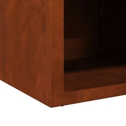 vidaXL Chimeneas-Hoguera Oxidado 50 x 50 x 40 cm