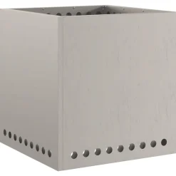 vidaXL Hoguera Sin Humo Marrón 48 x 48 x 50 cm Acero autopatinable Acero oxidado/marr&oacute;n Online