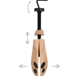 vidaXL Productos Del Hogar-Hormas de zapato madera maciza de pino número 36-40