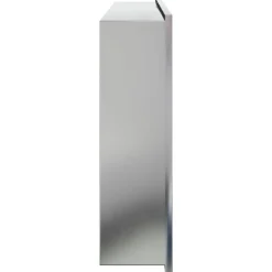 vidaXL Hornacina ducha acero inoxidable plateado cepillado 62x32x9 cm Outlet