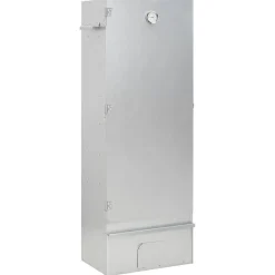 vidaXL Horno ahumador de BBQ con generador humo frío acero galvanizado Best