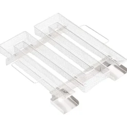 vidaXL Horno ahumador de BBQ con generador humo frío acero galvanizado