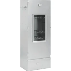 vidaXL Horno ahumador de BBQ con generador humo frío acero galvanizado Online