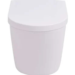 vidaXL Fontanería-Inodoro de pared con cisterna oculta cerámica