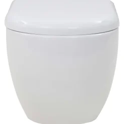 vidaXL Fontanería-Inodoro de pared con cisterna alta oculta de cerámica