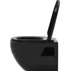 vidaXL Fontanería-Inodoro de pared de cerámica