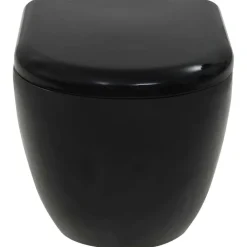 vidaXL Fontanería-Inodoro de pared de cerámica