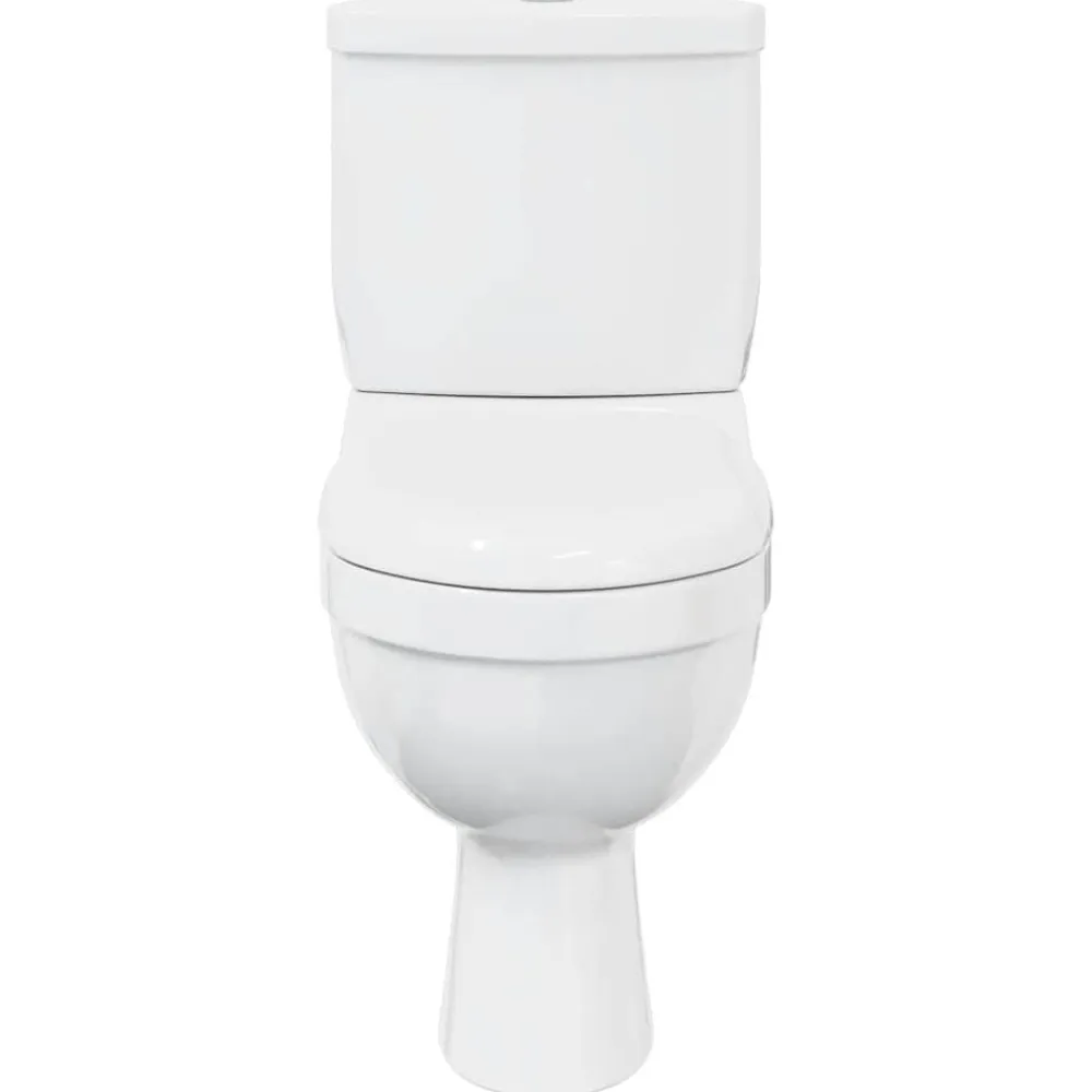 vidaXL Fontanería-Inodoro WC con cisterna