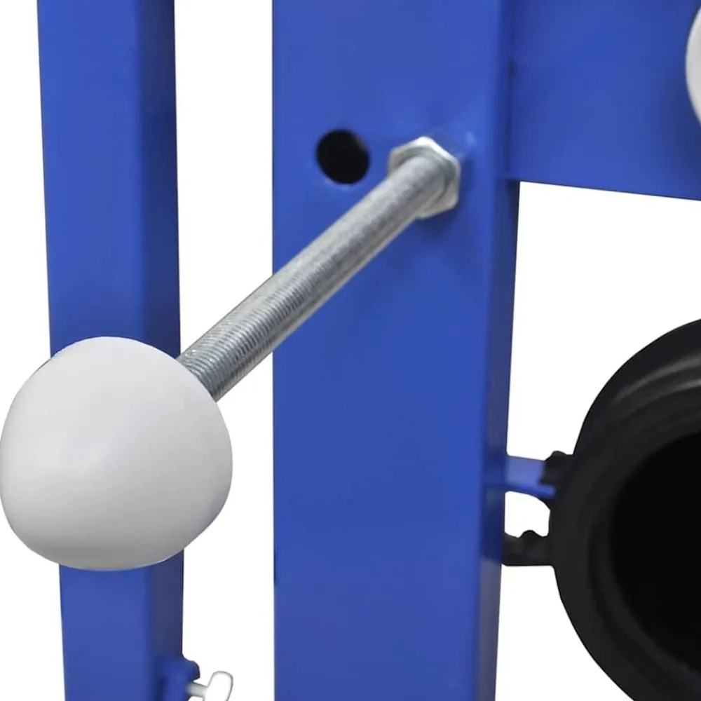 vidaXL Fontanería-Inodoro WC de pared sin bordes cisterna oculta cerámica