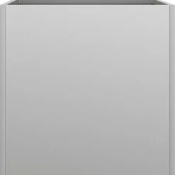 vidaXL Jardinera de acero galvanizado plateado 32x30x29 cm Acero galvanizado / Plateado Clearance