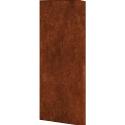 vidaXL Jardinera de acero corten 30x26x75 cm Acero oxidado/Marr&oacute;n New