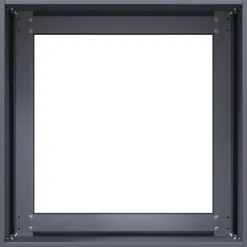 vidaXL Jardín-Jardinera de acero laminado en frío 40x40x40 cm