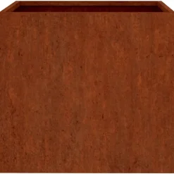 vidaXL Jardinera de acero corten 32x30x29 cm Acero oxidado/Marr&oacute;n Hot