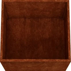 vidaXL Jardinera de acero corten 32x30x29 cm Acero oxidado/Marr&oacute;n Hot