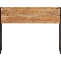 vidaXL Jardinera de madera maciza de acacia 90x20x68 cm Online