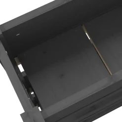 vidaXL Jardín-Jardinera de madera maciza de pino 112x25x104,5 cm