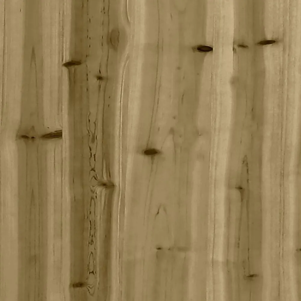 vidaXL Jardín-Jardinera de madera de pino impregnada 60x31x31 cm