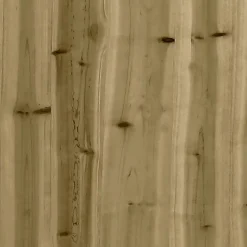 vidaXL Jardín-Jardinera de madera de pino impregnada 90x50x70 cm