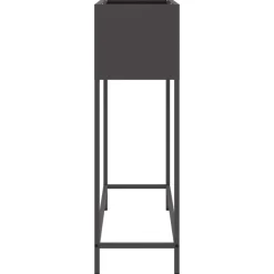 vidaXL Jardinera Elevada 100 x 26 x 82 cm Acero Negro Best