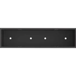 vidaXL Jardinera Elevada 100 x 26 x 82 cm Acero Negro Best