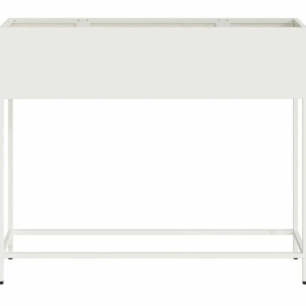 vidaXL Jardín-Jardinera Elevada 100 x 26 x 82 cm Acero