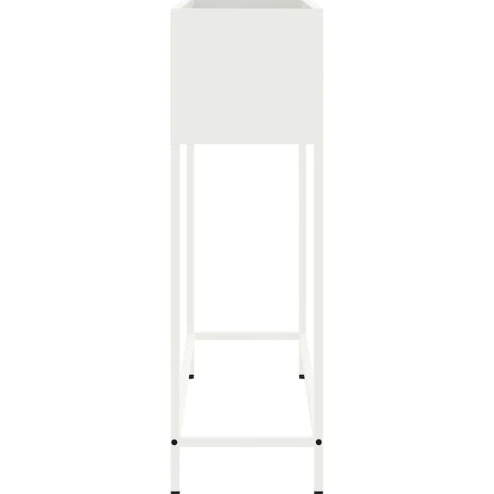 vidaXL Jardín-Jardinera Elevada 100 x 26 x 82 cm Acero