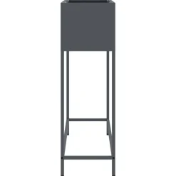 vidaXL Jardín-Jardinera Elevada 100 x 26 x 82 cm Acero