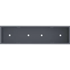 vidaXL Jardín-Jardinera Elevada 100 x 26 x 82 cm Acero