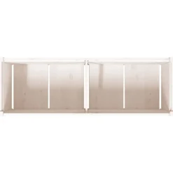 vidaXL Jardín-Jardinera madera maciza de 150x50x50 cm