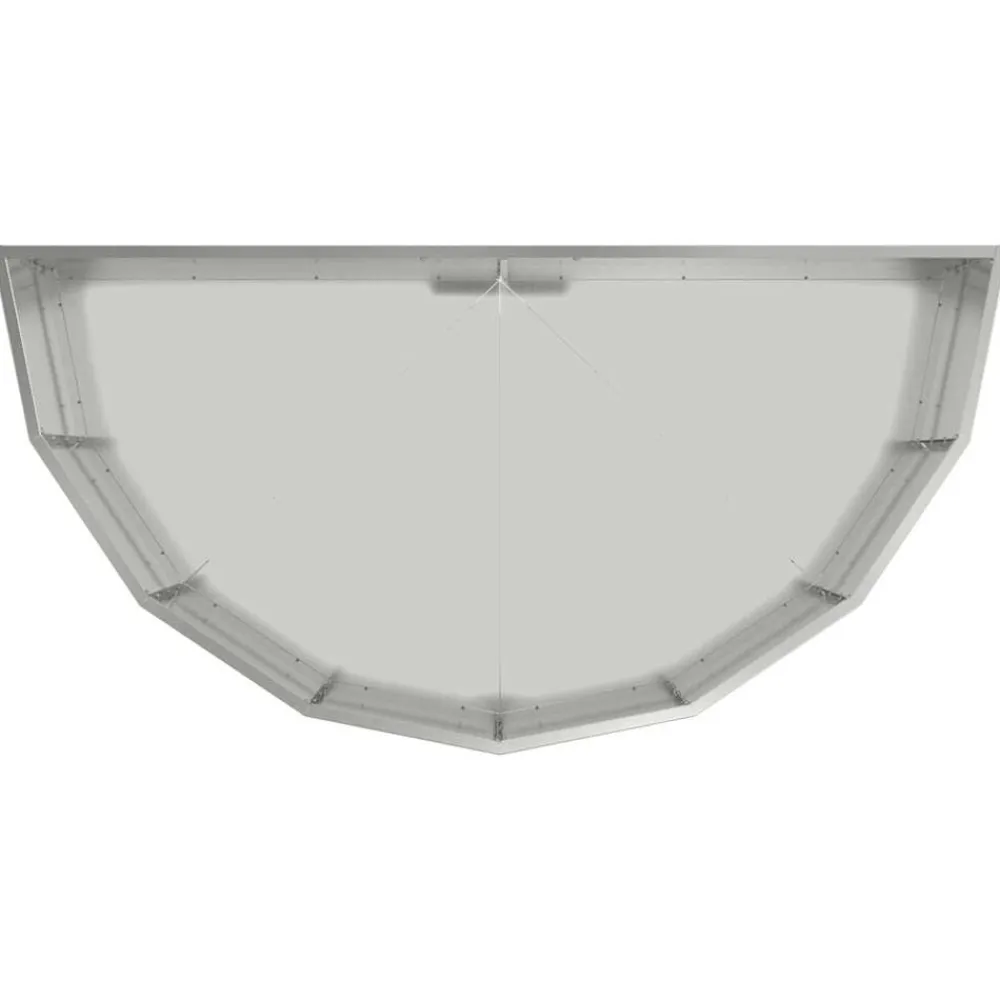 vidaXL Jardín-Jardinera Plateado 120 x 60 x 35 cm