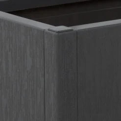 vidaXL Jardinera PP 80x36x35 cm Gris oscuro Hot