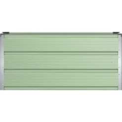 vidaXL Jardín-Jardinera 100 x 40 x 45 cm Acero