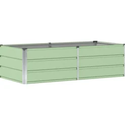 vidaXL Jardín-Jardinera 160 x 80 x 45 cm Acero