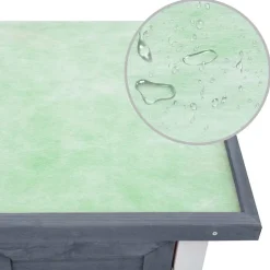 vidaXL Productos Para Mascotas-Jaula conejera con 4 puertas madera