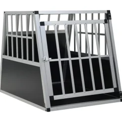 vidaXL Productos Para Mascotas-Jaula de perro con puerta única 65x91x69,5 cm