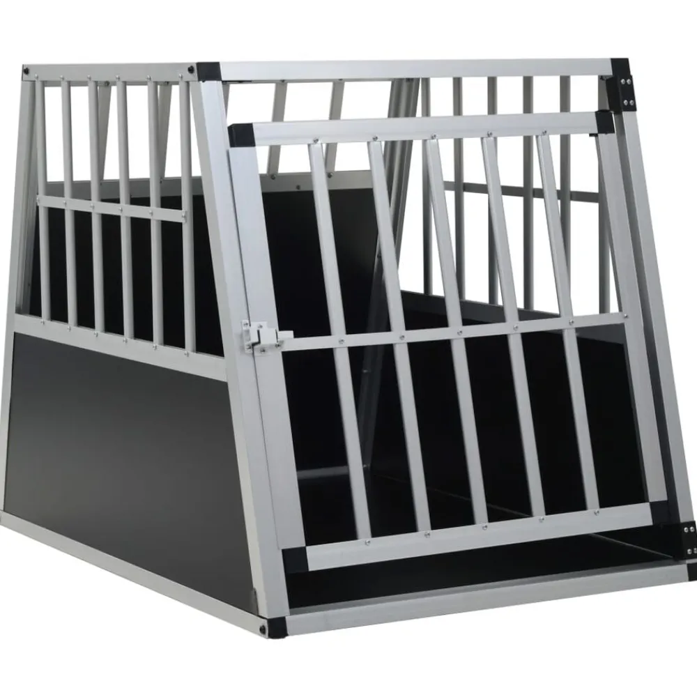 vidaXL Productos Para Mascotas-Jaula de perro con puerta única 65x91x69,5 cm