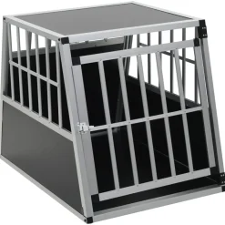 vidaXL Productos Para Mascotas-Jaula de perro con puerta única 65x91x69,5 cm