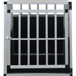 vidaXL Productos Para Mascotas-Jaula de perro con puerta única 65x91x69,5 cm