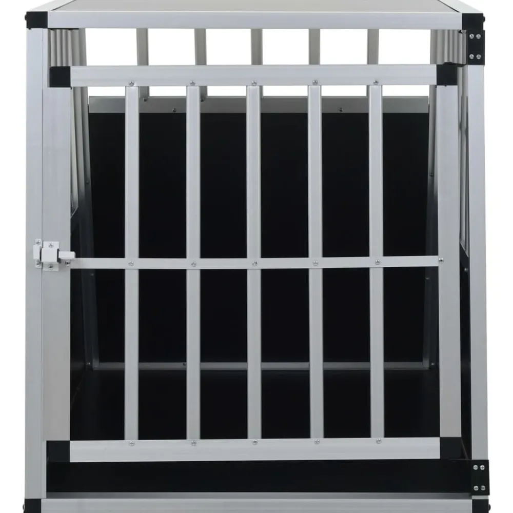 vidaXL Productos Para Mascotas-Jaula de perro con puerta única 65x91x69,5 cm