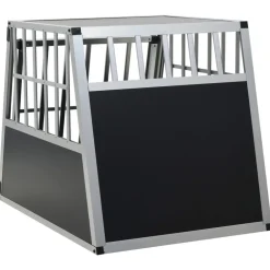 vidaXL Productos Para Mascotas-Jaula de perro con puerta única 65x91x69,5 cm