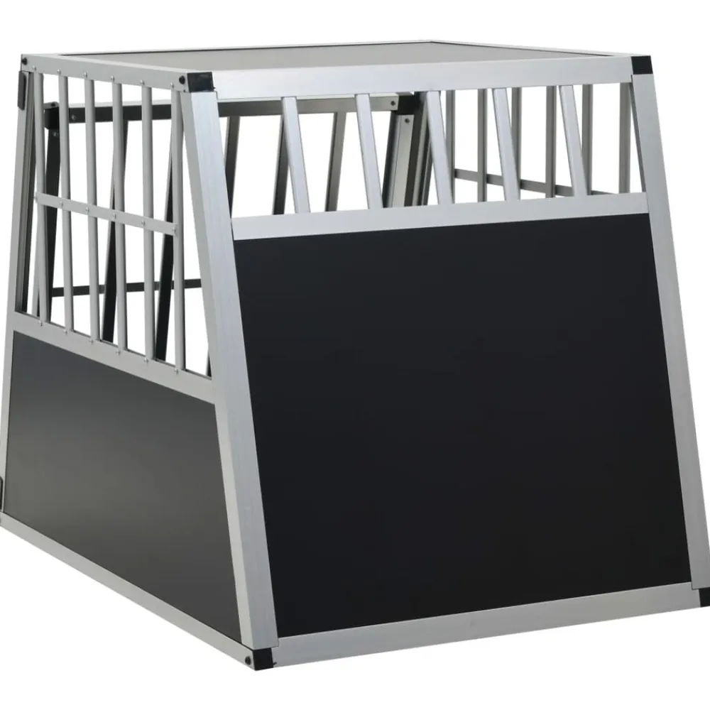 vidaXL Productos Para Mascotas-Jaula de perro con puerta única 65x91x69,5 cm