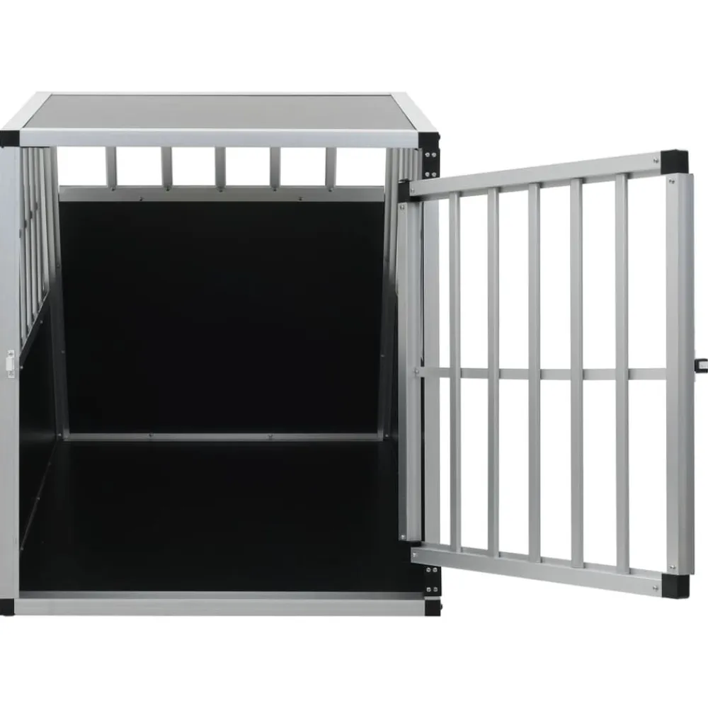 vidaXL Productos Para Mascotas-Jaula de perro con puerta única 65x91x69,5 cm