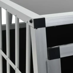 vidaXL Productos Para Mascotas-Jaula de perro con puerta única 65x91x69,5 cm