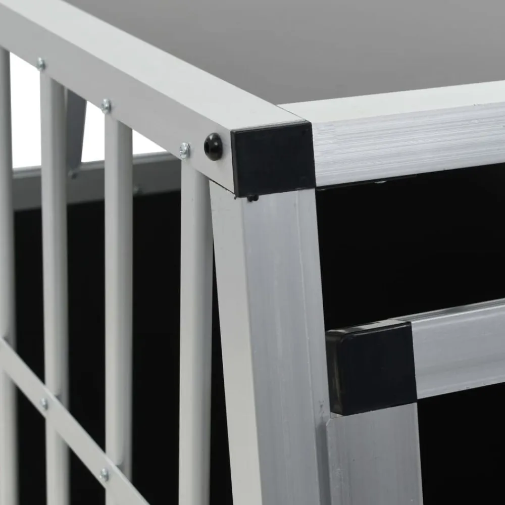 vidaXL Productos Para Mascotas-Jaula de perro con puerta única 65x91x69,5 cm