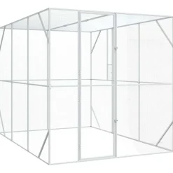 vidaXL Jaula para Aves Antracita 210 x 304 x 213 cm Acero Galvanizado Best