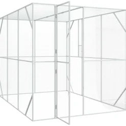 vidaXL Jaula para Aves Antracita 210 x 304 x 213 cm Acero Galvanizado Best