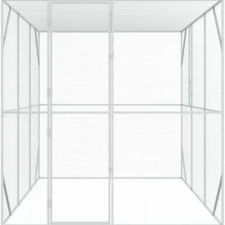vidaXL Jaula para Aves Antracita 210 x 304 x 213 cm Acero Galvanizado Best