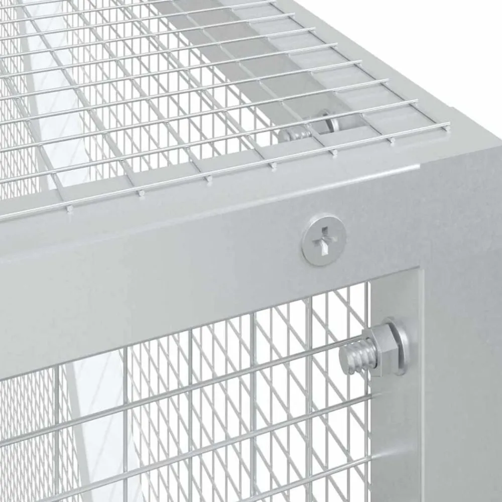 vidaXL Jaula para Aves Antracita 210 x 304 x 213 cm Acero Galvanizado Best