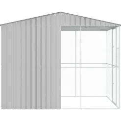 vidaXL Productos Para Mascotas-Jaula para Aves 215 x 310 x 247 cm Acero Galvanizado
